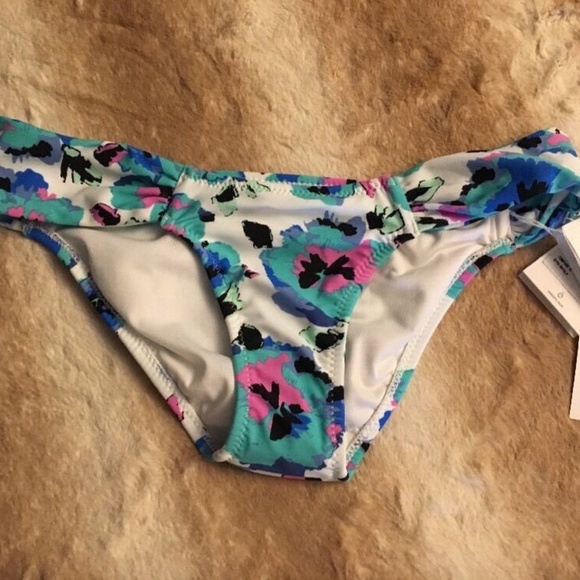 NWT Volcom Floral Junkie Full Bottom in Blue Bird‎ [ SZ XS ] - Picture 7 of 8